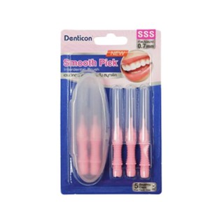 Denticon แปรงซอกฟัน Smooth Pick จำนวน 5 ชิ้น