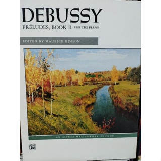 DEBUSSY - PRELUDES, BOOK II FOR THE PIANO (ALF)038081038964/ 80 Page