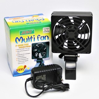 ส่งไว พัดลมตู้ปลา JEBO COOLING FAN for Aquarium F-9020 พัดลมแขวนตู้ปลา พัดลมระบายความร้อน ระบายความร้อนในน้ำได้ 2-4 องศา