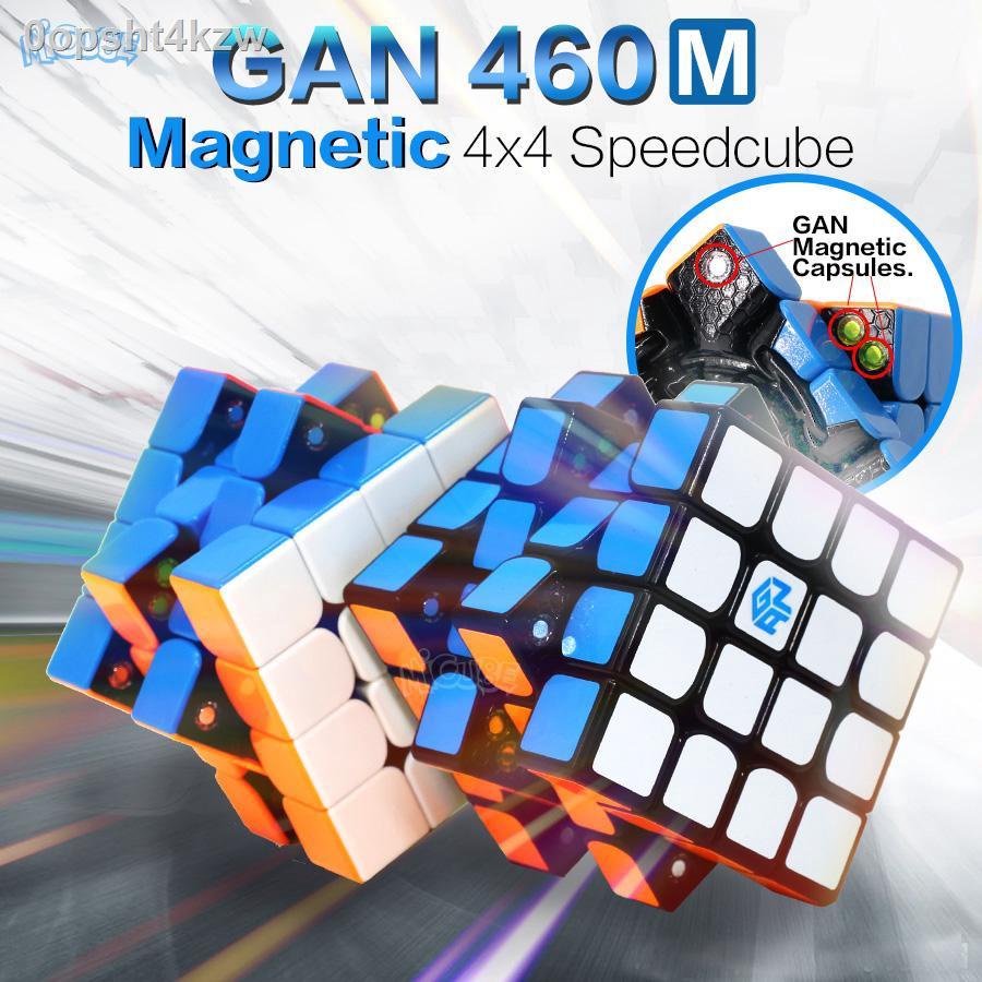 GAN 460 M Magnetic Cube  4x4  Stickerless Rubik's Cube
