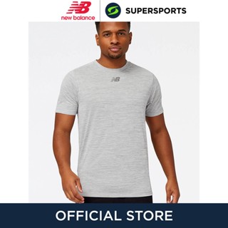 NEW BALANCE Impact Run Luminous Short Sleeve เสื้อวิ่งผู้ชาย เสื้อกีฬา