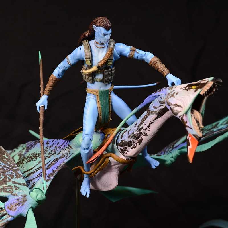 ✆■✁หนัง McFarlane Avatar 2 The Way of Water ของแท้ มีหุ่นจำลองรอบมังกร เมชา movable model ทำมือ