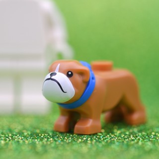 LEGO Brown Bulldog Dog ANIMAL - LEGO® Authentic เลโก้แท้