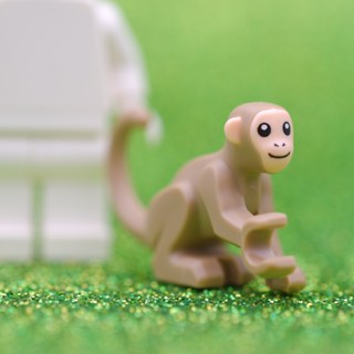 LEGO Tan Monkey ANIMAL - LEGO® Authentic เลโก้แท้