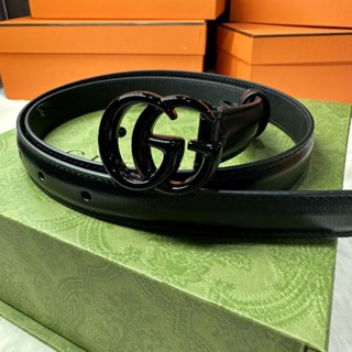 ❤️🌟New gucci belt 2cm  85/34✅อปก มีครบ