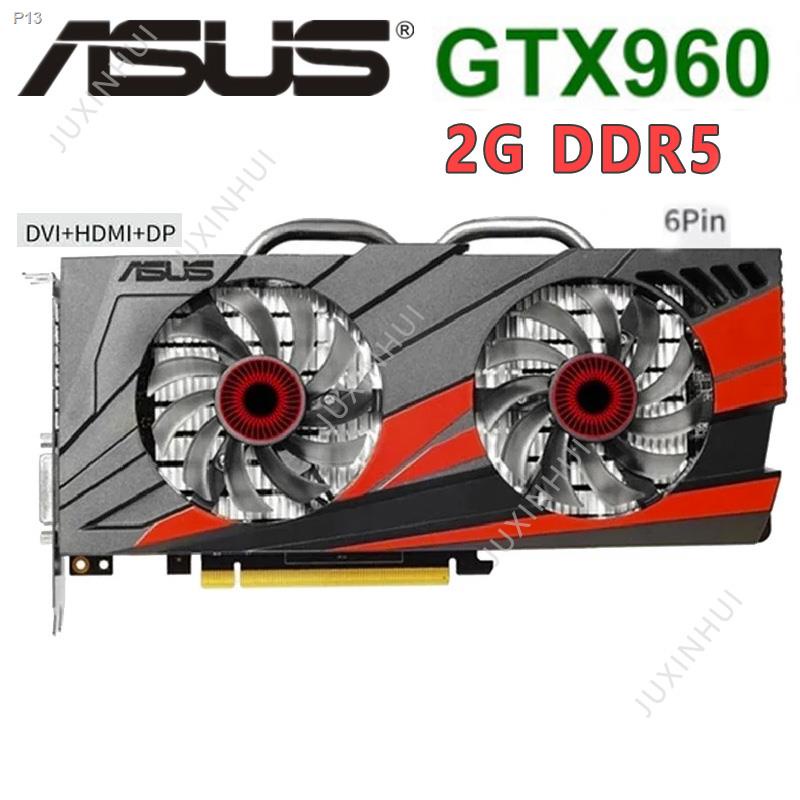 ASUS GTX 750 TI 2G 1G GT720 FML 1GD5   GTX750 GTX950 GTX960 GTX1060 2G 4G DDR5 Graphics card  DVI HDMI DP output interfa