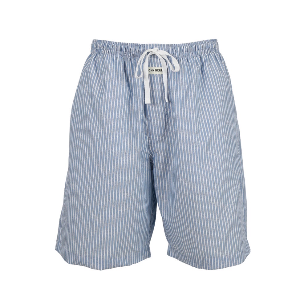 JOHN HENRY UNDERWEAR Sleepwear กางเกงขาสั้นผู้ชาย รุ่น JU JU3630 สีฟ้า