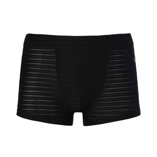 JOHN HENRY UNDERWEAR Jacquard ทรงบ๊อกเซอร์ บรี๊ฟ รุ่น JU JU3JQ002 สีดำ