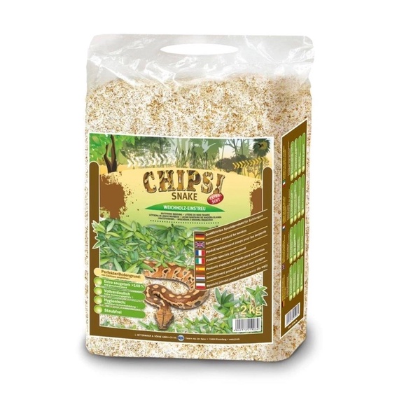 Pet’s Dream (CHIPSI SNAKE) 2 kg รองพื้นสำหรับงู ขี้เลื่อยงู แบบนุ่ม เกรดพรีเมี่ยม ขี้เลื่อยสำหรับงู เม่น หนูแฮมสเตอร์