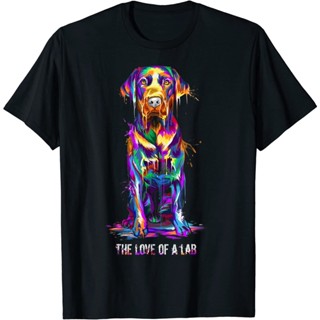 เสื้อยืด The Love Of Labrador Retriever