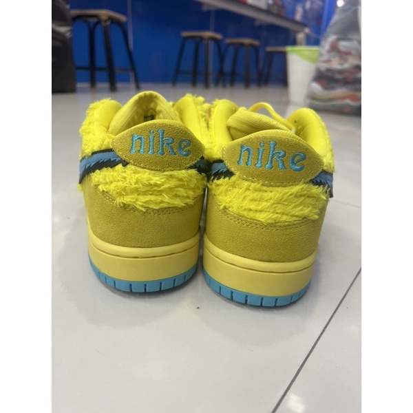 รองเท้าผ้าใบ nike❀♞♤❍❁รองเท้า Nike SB Dunk Low x Grateful Dead สีเหลือง ไซส์ 45/29cm มือสอง ส่งฟรี❤️‍รองเท้าผ้าใบผู้ชาย