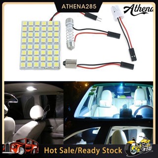 แผงไฟ SMD LED 48 ดวง T10 4W 12V สีขาว สำหรับไฟภายในรถยนต์