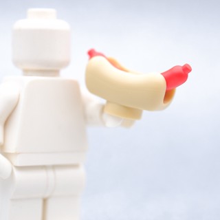 LEGO Hot Dog Bun ACCESSORIES - LEGO® Minifigures Authentic เลโก้แท้