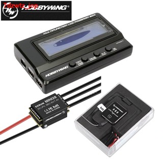 [NEW]✕Hobbywing การ์ดโปรแกรม EZRUN MINI28 30A 2S ESC 6V 7.4V 3.5A BEC รองรับ OTA LCD สําหรับรถแข่ง 1/28 GL