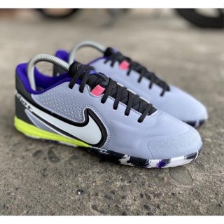 Nike Tiempo Legend React XI Pro IC - Light Smoke รองเท้าผ้าใบลําลอง สีเทา สีขาว