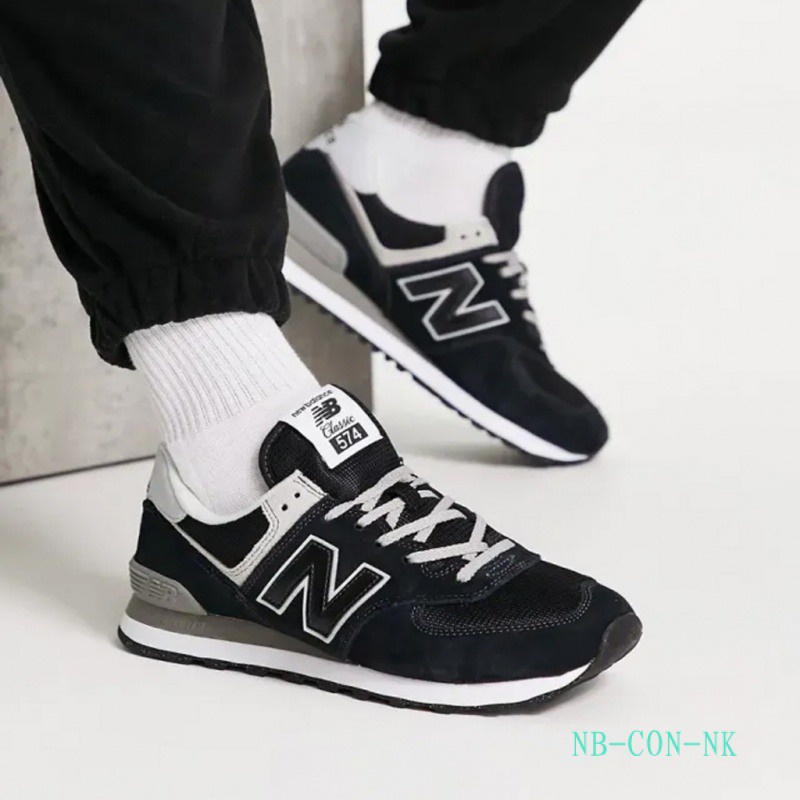 ??New Balance 574 Collection รองเท้าผ้าใบ M 574 LFSTY ML574EVB