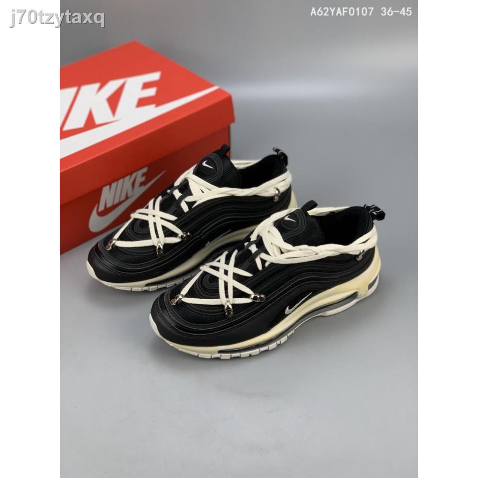 ☾△ Nike Air Max 97 Men Shoes Running Sports ShoesPremium-36-45 Euroรองเท้าผ้าใบผู้ชาย