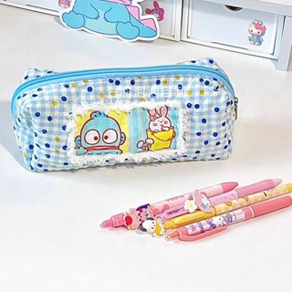 [พร้อมส่ง] Sanrio กระเป๋าเครื่องเขียน ลายจุด ความจุขนาดใหญ่