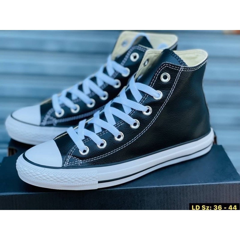 ❦Converse All Star Classic (Leather) รองเท้า คอนเวิร์ส คลาสสิค หนังหุ้มข้อ ได้ทั้งชาย/หญิง©️รองเท้าผ