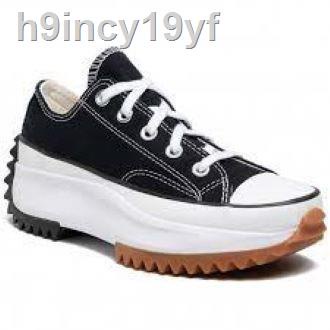 ℡❁[ORIGINAL] Unisex Converse Run Star Hike OX Shoesรองเท้าผ้าใบผู้ชาย