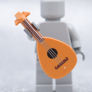 LEGO Lute / Ukulele / Guitar - LEGO เลโก้ มินิฟิกเกอร์ ตัวต่อ ของเล่น ACCESSORIES