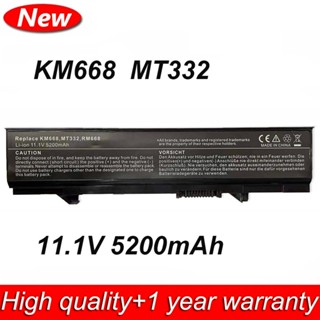 ใหม่ KM760 KM752 11.1V 5200MAh แบตเตอรี่แล็ปท็อปสำหรับ DELL Latitude E5400 E5410 E5500 Series โน้ตบุ๊ค KM668