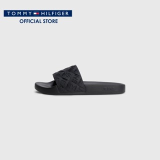 Tommy Hilfiger รองเท้าแตะผู้หญิง รุ่น EN0EN02223 BDS - สีดำ