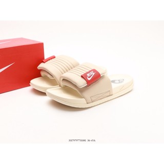 Nike OFFCOURT ADJUST SLIDE ใหม่ รองเท้าแตะลําลอง แฟชั่นสําหรับผู้ชาย และผู้หญิง เหมาะกับการเล่นกีฬา กลางแจ้ง 2023