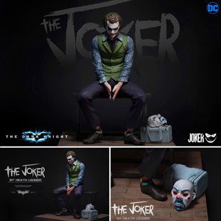 ฟิกเกอร์ Hurricane Studio Batman The Dark Knight แบทแมน อัศวินรัตติกาล The Joker เดอะ โจ๊กเกอร์ งานปั้น Heath Ledger