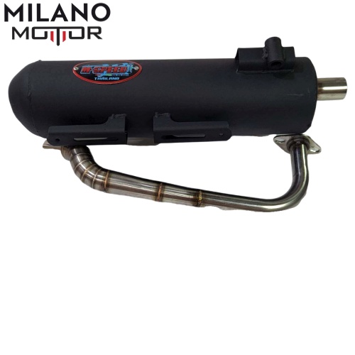ท่อมอเตอร์ไซค์ MSPEED ท่อผ่า ผ่าดัง PCX 2018-2020 จุกเลส คอZ สำหรับไล่ข้างโอเพ่น motorcycle exhaust 