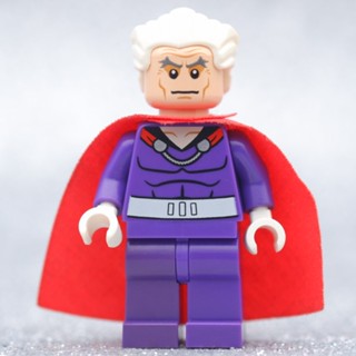 LEGO Magneto Purple Suit HERO MARVEL - LEGO เลโก้ มินิฟิกเกอร์ ตัวต่อ ของเล่น