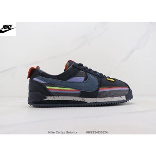 ของแท้ Nike Cortez Union x Joint Limited Nike Forrest Gump รองเท้าผ้าใบลําลอง เหมาะกับการวิ่ง ไซซ์ 36-45 หลา