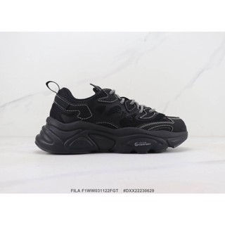 Fila F1WW ของแท้031122Fgt Fiele รองเท้าผ้าใบลําลอง เหมาะกับการวิ่ง เล่นกีฬา สไตล์เรโทร