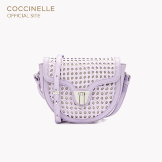 COCCINELLE BEAT ECOLEATHER WOVEN CROSSBODY BAG 150301 กระเป๋าถือผู้หญิง