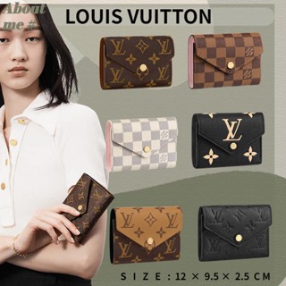 🍒Louis Vuitton Victorine Wallet กระเป๋าสตางค์สุภาพสตรี Classic Card Holder M62472