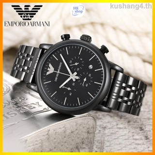 [RR] Emporio Armani นาฬิกาข้อมือควอทซ์ลําลอง กันน้ํา สําหรับผู้ชาย AR1895