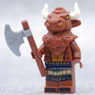 LEGO Minotaur Series 6 - MINIFIGURE SERIES LEGO เลโก้ มินิฟิกเกอร์ ตัวต่อ ของเล่น