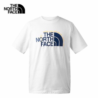 THE NORTH FACE M LOGO TWIST S/S TEE - AP TNF WHITE เสื้อยืด เสื้อยืดแขนสั้นผู้ชาย