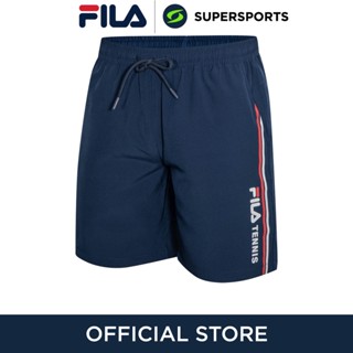 FILA SHP230404M กางเกงออกกำลังกายขาสั้นผู้ชาย กางเกงกีฬา