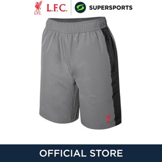 LIVERPOOL FOOTBALL CLUB Panel Charcoal กางเกงลำลองขาสั้นผู้ชาย กางเกงขาสั้น