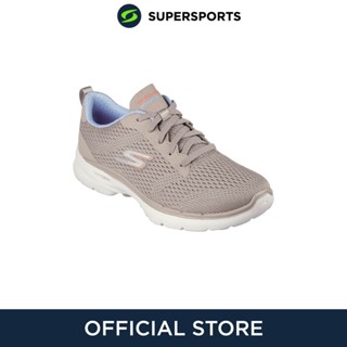 SKECHERS Go Walk 6 - High Energy รองเท้าลำลองผู้หญิง รองเท้าผ้าใบ