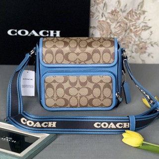 🥳👌กระเป๋าสะพายชาย สีมาใหม่ล่าสุด เท่ห์มากกก
💙🔥NEW Coach Sullivan Flap Crossbody In Colorblock Signature Canvas