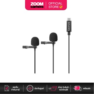 Saramonic LavMicro U3C Dual Omnidirectional Lavalier Microphones with USB Type-C Connector for Android Devices (19.6)