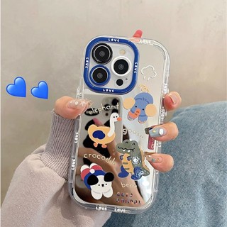 เคสโทรศัพท์มือถือ แบบกระจก สําหรับ Apple iPhone 14pro 13 12 11