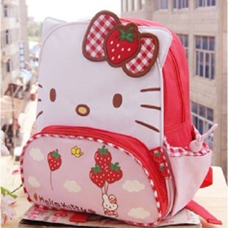 ** * จัดส่งฟรี กระเป๋านักเรียน การ์ตูน เกาหลี เด็กอนุบาล หญิง hello kitty กระเป๋านักเรียน เด็กวัยหัดเดิน กระเป๋าเป้สะพายหลัง การ์ตูน