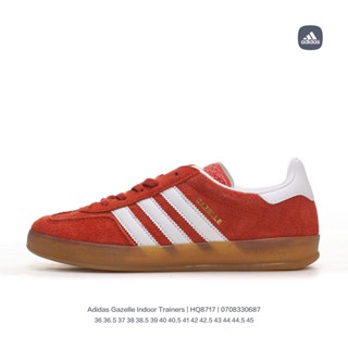 Adidas Gazelle รองเท้ากีฬาลําลอง ข้อสั้น สีขาว สําหรับผู้ชาย และผู้หญิง