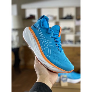 Arthurs Onitsuka Gel-Nimbus 25 Generation Ghost Tomb Tiger รองเท้าวิ่งมืออาชีพ น้ําหนักเบาพิเศษ