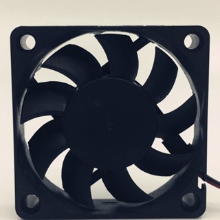 ส่งฟรี พัดลมระบายความร้อน ขนาดเล็ก DC axial flow fan 6015 6025 DC12V24V60x60x15/25