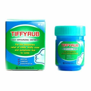 Tiffy rub 20 g บาล์มทาจมูก อก หลัง เบบี้รับ