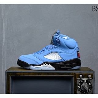 รองเท้าผ้าใบ DJ Khaled x N_ike Air Jordan 5 "Crimson Bliss" High Top AJ5 Jordan 5 Generation Joe 5 Gobang สไตล์เรโทร